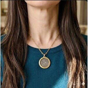 VINTAGE 1976 Commemorative 1776 Silver Issue Eagle Pendant Souvenir 1”